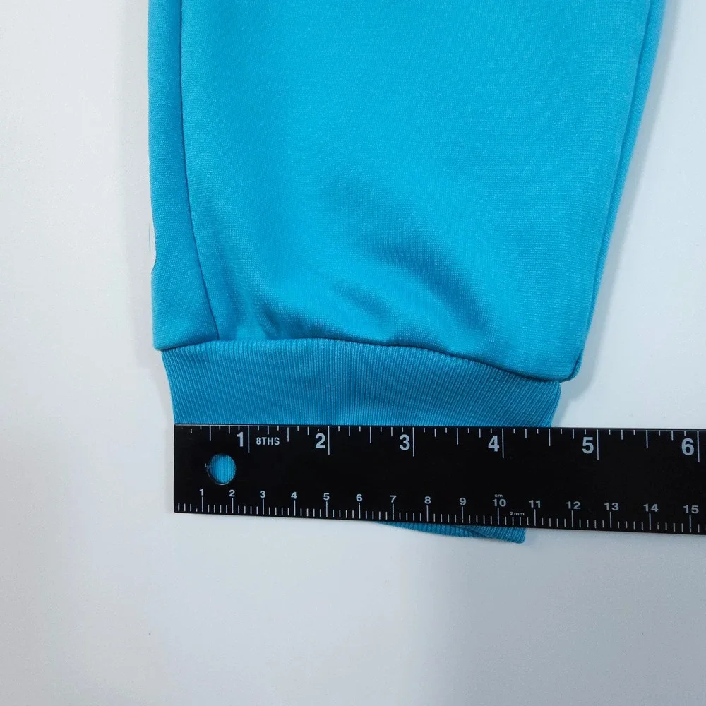 Under Armour Joggers Kids L Blue Y2K Streetwear Tapered Athletic Sweatpants - Picture 12 of 12